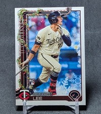 Brooks Lee Rookie RC 2025 Topps Holiday Baseball Card #H13 Minnesota Twins. rookie card picture