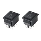 2 Pack Rocker Switch ON-OFF DPDT 6 Port, 16A 250VAC, DPDT Car Auto...