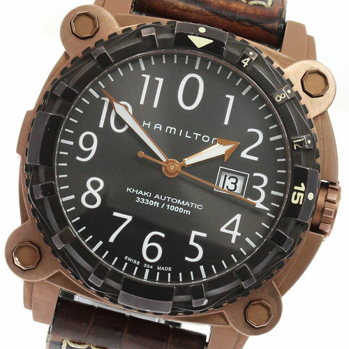 HAMILTON Khaki Below Zero 1000 Date Automatic Men's Watch