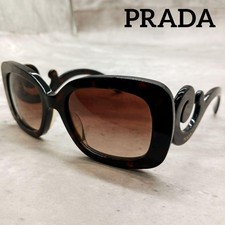 Prada Baroque Sunglasses SPR270A Brown Unused blocker vintage stylish