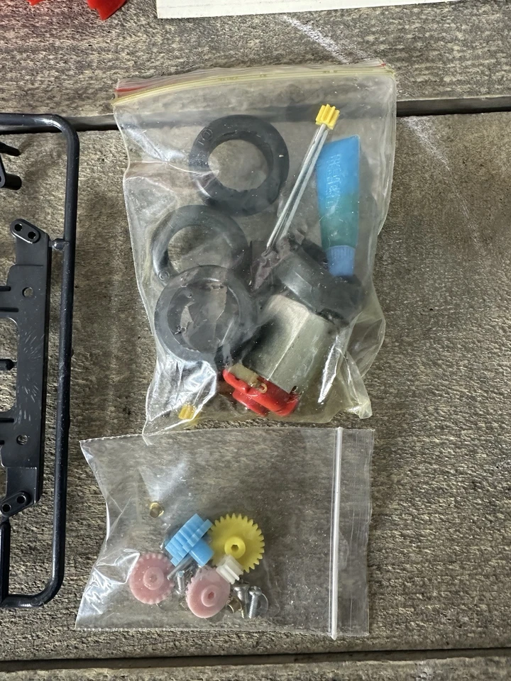 Vintage Lexing RC Mini 4wd Zent Tom’s Toyota Supra TR-1 Assembly Kit No 10 - Image 4 of 4