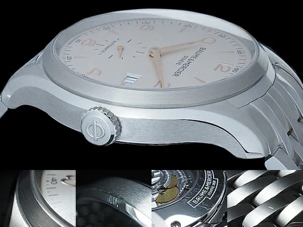 Baume & Mercier Clifton MOA10141 手表男士不锈钢银色 41 毫米 — 第 2/4 张图片