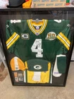Brett Favre Lambeau Legend HOF Autograph 50 Years Lambeau Field Football Jersey