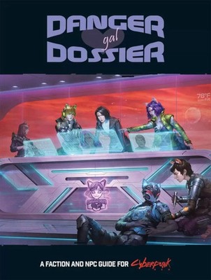 RPG Buch Danger Gal Dossier für Cyberpunk Red von R Talsorian Games INKL. NEU