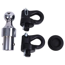 60692 Puck System Gooseneck Hitch Ball Kit for Chevy Ford F250 F350 F450