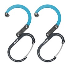 GEAR AID HEROCLIP Carabiner Clip and Hook Small for Purse, Stroller, and Backp