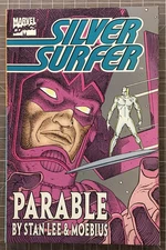 Silver Surfer Parable TPB (1998) Marvel Comics Stan Lee Moebius - US Seller