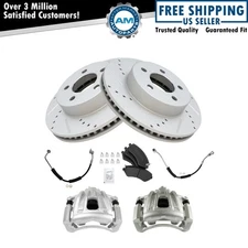 Front Brake Pad & Rotor Kit Fits 2002-2007 Jeep Liberty