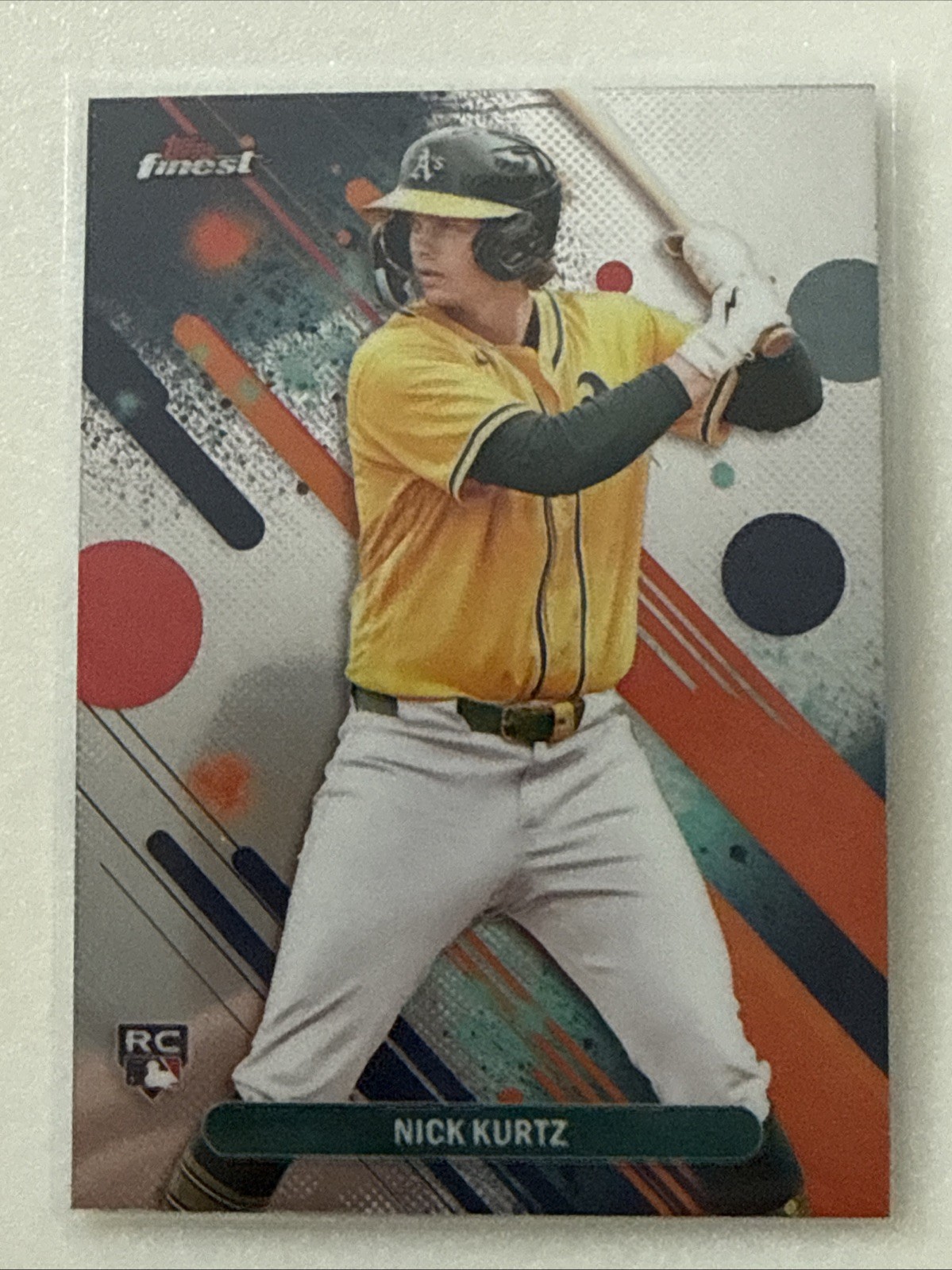 2025 Topps Finest - Common Nick Kurtz #10 (RC)