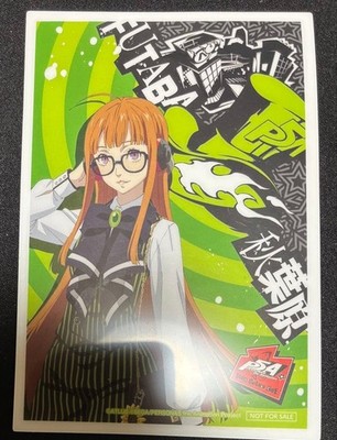 Persona Cafe Limited Clear PostCard Futaba Sakura