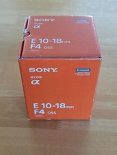 Unused SONY E 10-18mm F4 OSS SEL1018