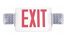 Commercial Electric 14-Watt LED Exit Sign & Emergency Light w/ Ni-Cad Battery 🔷