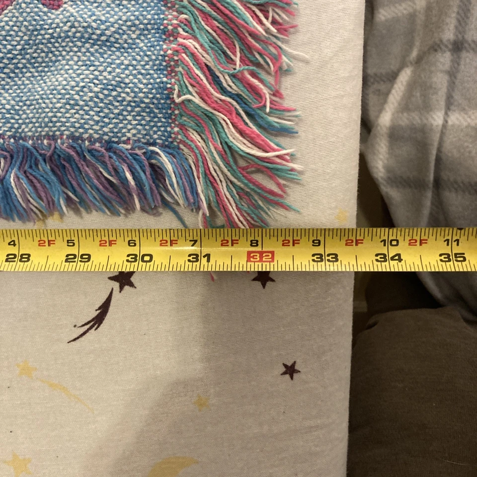 Tea Party Bear Picnic Blanket 45in Length 32in W added Bag - Image 4 of 4