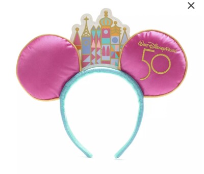 Disney Mickey Minnie Main Attraction Small World 50th Ears  display picture 3