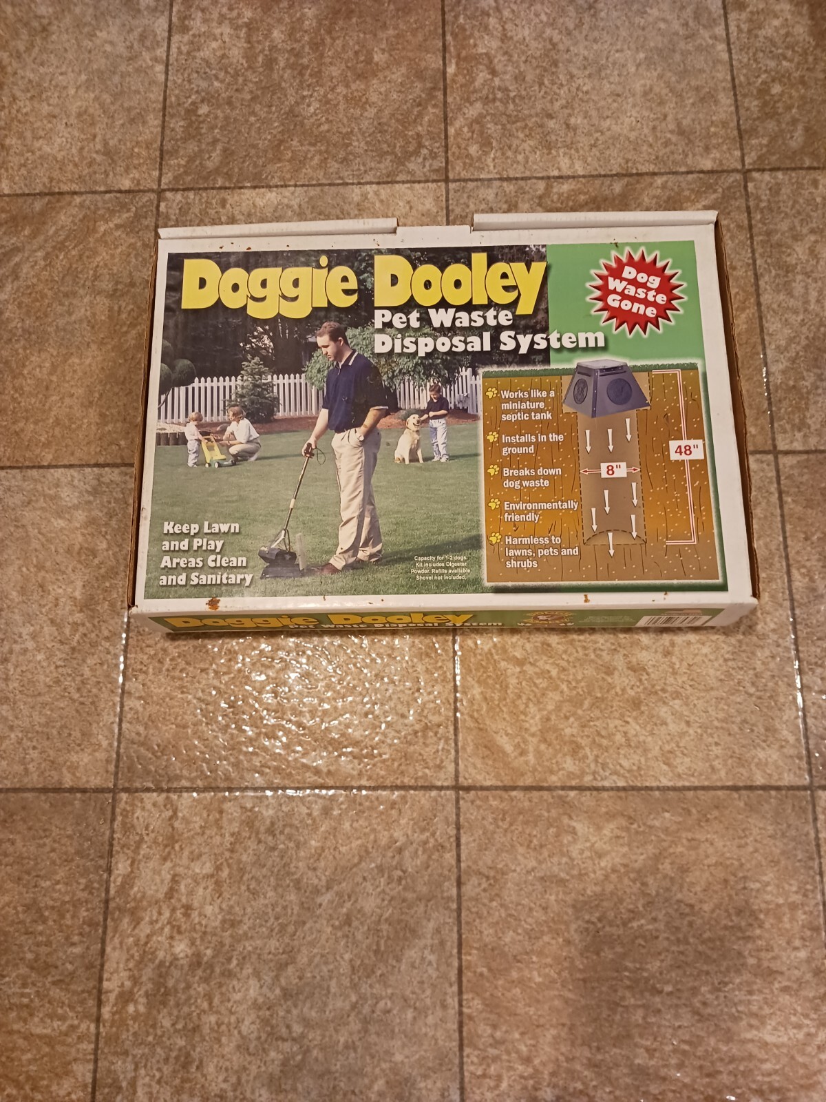 Doggie Dooley "The Original InGround Dog Waste Disposal System Newopenbox eBay