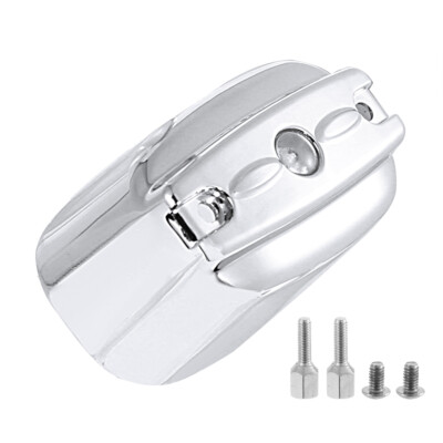 Chrome Rear Brake Master Cylinder Cover For Harley Heritage Softail Fatboy FLSTF