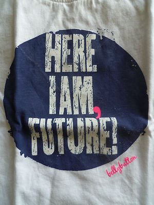 Bellybutton Mädchen T-Shirt Gr. 92 (1,5-2Y), ''HERE I AM, FUTURE!'', NEU!