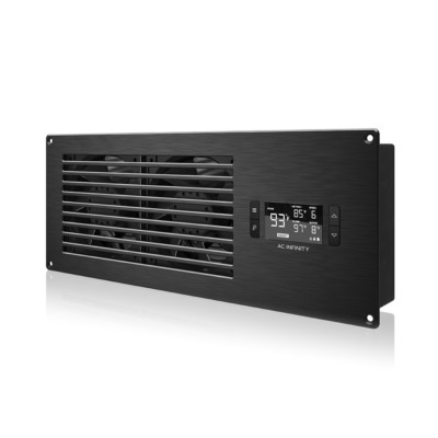 AIRFRAME T7-N, Cooling Fan System 17'' Intake, for AV Equipment Rooms & Closets