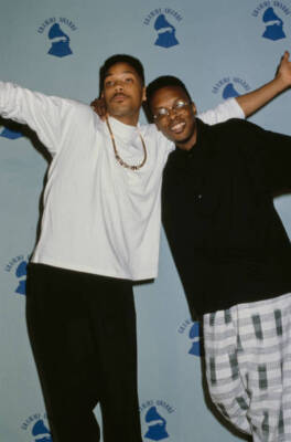 The Fresh Prince DJ Jazzy Jeff 32nd Grammy Awards held Shrine - 1990 Old Photo