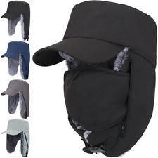 Winter Windproof Warm Hat Hunting Ski Cycling Ear Flaps Cold Weather Thermal Cap