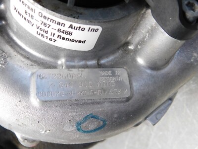 M5 M6 F06 F13 F12 F10 Turbocharger Turbo Unit 7846918 - LOW MILES 