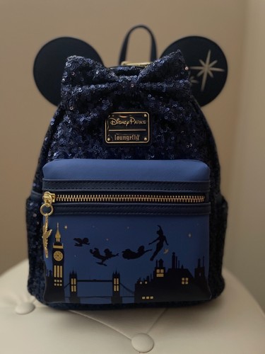 Blue mma peter pan loungefly mini 