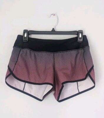 Lululemon Speed Up Running Shorts H2O Double Gradient Pink 