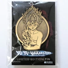 Yu Yu Hakusho Hiei Limited Edition Antique Gold Enamel Pin Figure Anime YuYu