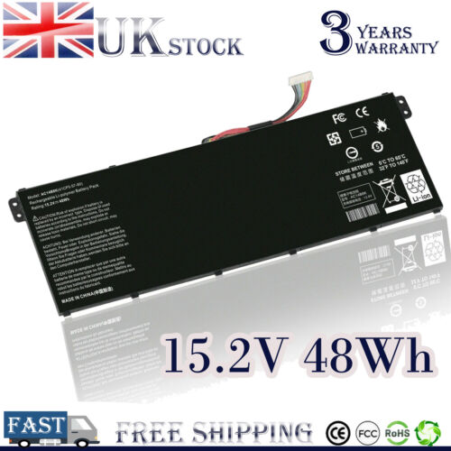 AC14B18K AC14B3K Laptop Battery For Acer Swift 3 SF314-51 SF314-52G 4ICP5/57/80 - Picture 1 of 9