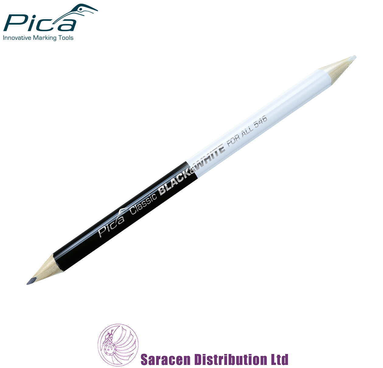 Pica FOR ALL Universal Pencil Black & White - 546/24