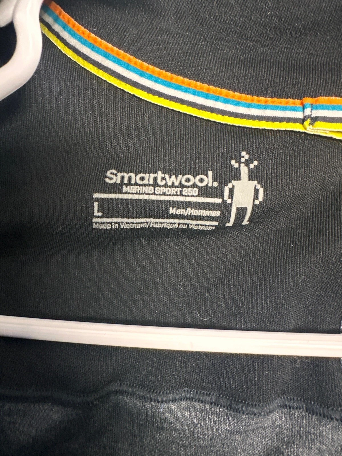smartwool quarter zip merino wool holes sweater