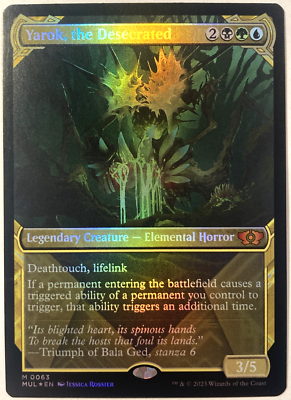 MTG Yarok, the Desecrated FOIL March of the Machine: Multiverse