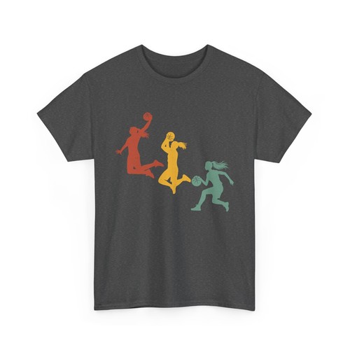 Basketball Player T-shirt, Sports Lovers Basketball Girls Women Vintage Shirt - Picture 7 of 10