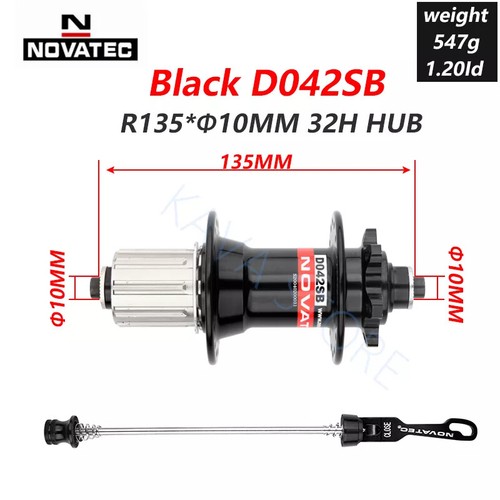Novatec Hub D041SB D042SB MTB Bike Bicycle Disc Card Brake 28/32/36 Holes - Picture 15 of 35