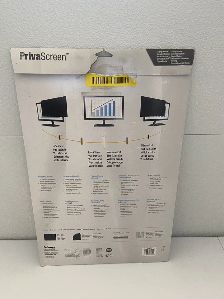 Fellowes PrivaScreen Blackout Privacy Filter for 20" Monitor Widescreen CRC48131 - Image 4 of 4