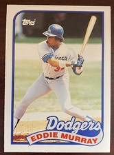 1989 Topps Traded #87T Eddie Murray Los Angeles Dodgers HOF