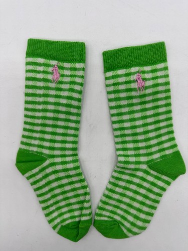 NEW NO TAG ONE PAIR POLO RALPH LAUREN YOUTH UNISEX SIZE 10.5C-3Y - Picture 3 of 9