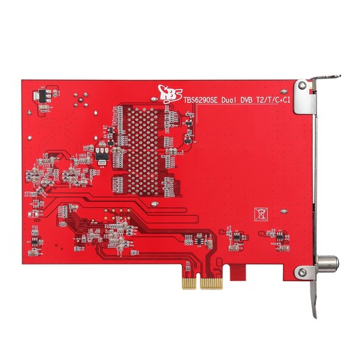 TBS6290se DVB-T2/T/C(J.83A/B/C)/ISDB-T/C /ATSC1.0 scheda PCIe doppio sintonizzatore doppio CI - Foto 8 di 9