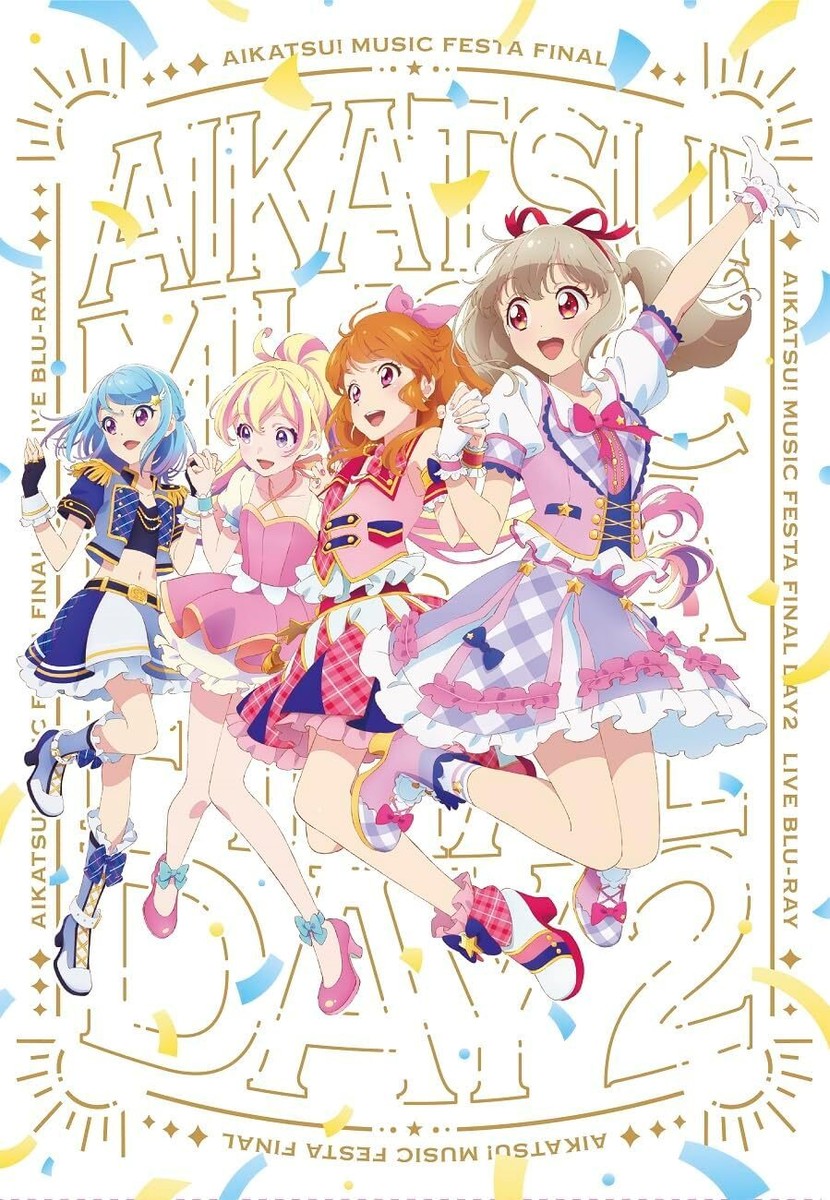 アイカツ! Misic Festa COMPLETE LIVE BD-BOX PSL AIKATSU! Music Festa FINAL Day1 Day2 Live Blu-ray