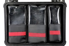New Custom removable TPU pocket Lid Organizer fits your Pelican Vault V300 case