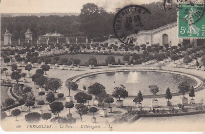 CPA VERSAILLES LE PARC L'ORANGERIE