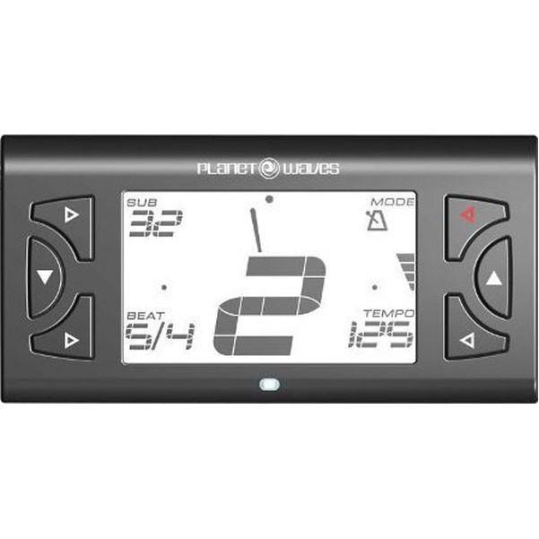 Accordeur de précision Planet Waves PW-CT-08 boîtier robuste noir avec métronome