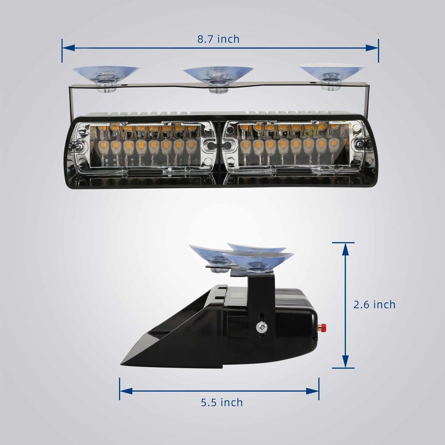 Luces Policia De Emergencias Para Carro Luz Estroboscopica Emergencia Auto eBay