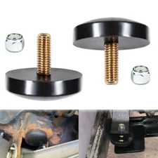 9.9102G Low Profile Bump Stop For Cars, Trucks And Suvs - Black -Pack Of 2 