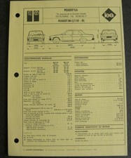 Revue technique Peugeot 604
