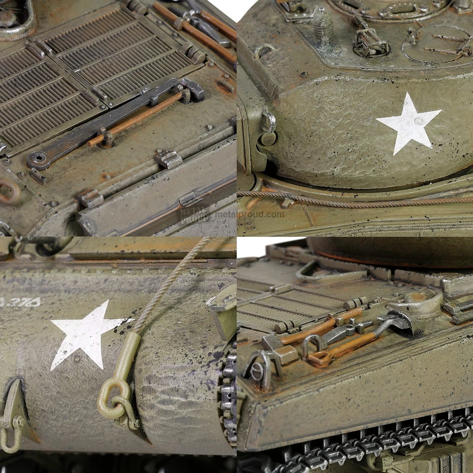 FOV Forces Of Valor MP-912136A 1/32 Sherman M4A3E2 75 JUMBO COBRA KING - Image 3 of 4