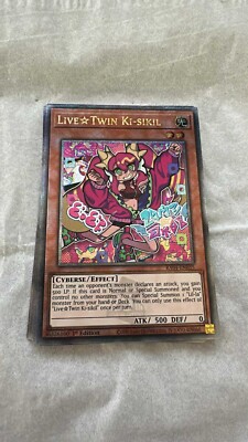 Yugioh EU English Live Twin Ki-sikil RA04-EN035 Quarter Century Secret Rare NM