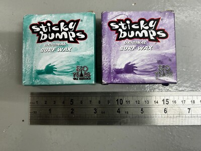 Konvolut 2 Sticky Bumps Original Surf Wax - Cold (NEU) Kostenloser Versand + Verpackung