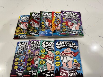 Captain Underpants 9冊セット フルカラー版 ハードカバー s-l400.jpg
