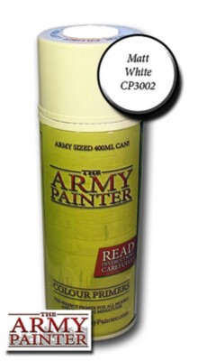 The Army Painter ''Base Primer - Matt White'' (Star Wars Legion, Warhammer 40k)